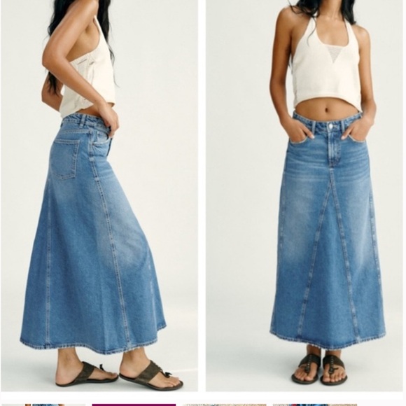 Lili Dresses & Skirts - Denim Maxi Skirt